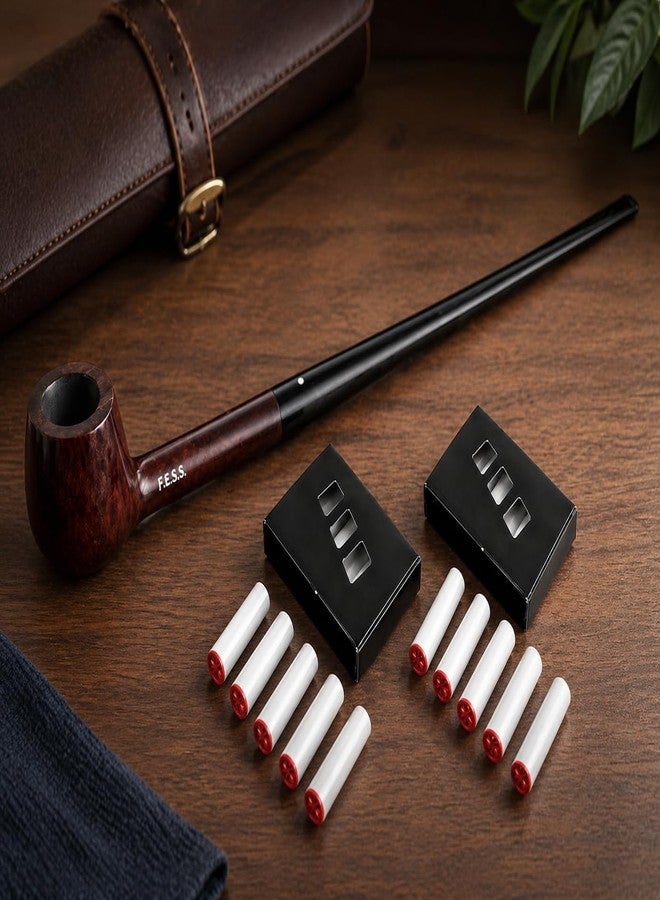 FESS 2 Pack 9mm Smoking Pipe Filters - Standard Size Pipe Filters for Tobacco Pipes - Image 3