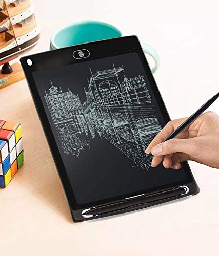 SUPER TOY 8.5 Inch LCD Writing Pad, Handwriting Tablet, Drawing & Note Taking Pad for Kids, Reusable Digital Notepad for Learning, Fun, and Creativity, Ruff Pad for Kids - Image 1