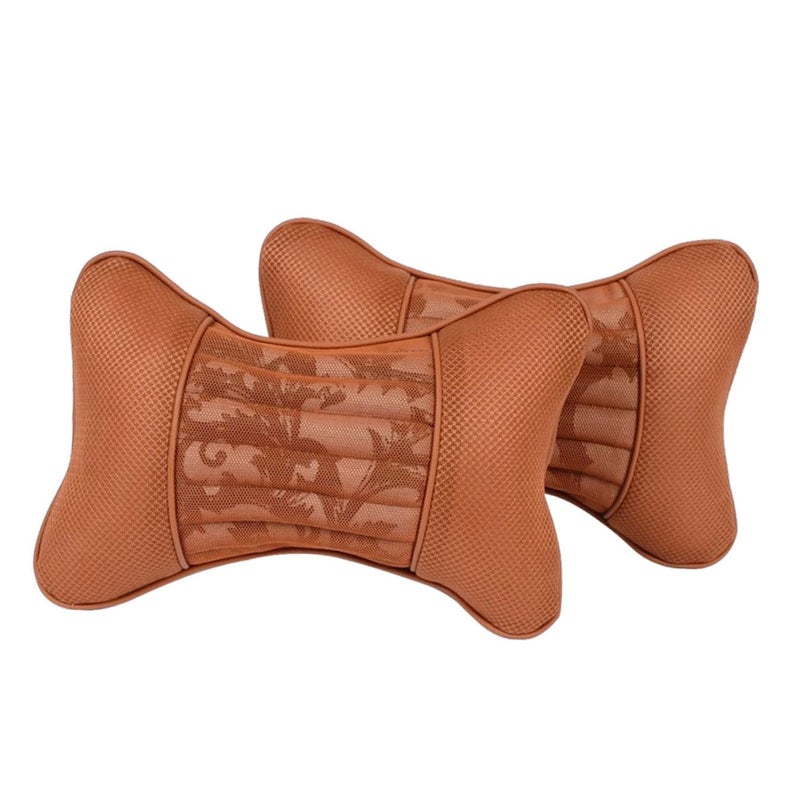 Ergonomic Neck Pillow For Car With Pearl Filling Travel And Daily Use Comfort - Image 2
