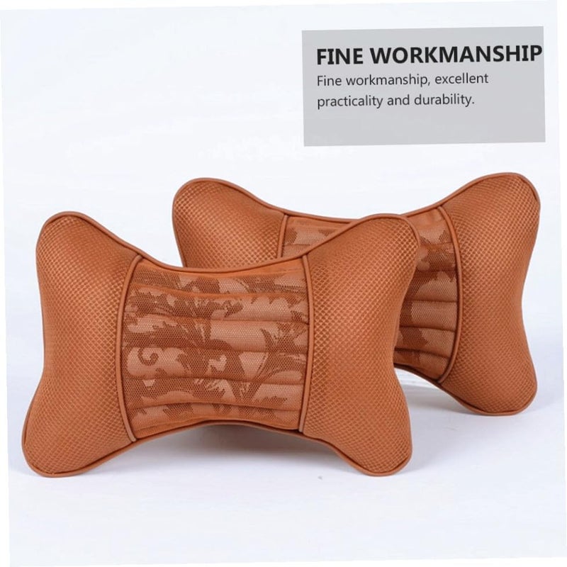 Ergonomic Neck Pillow For Car With Pearl Filling Travel And Daily Use Comfort - Image 4