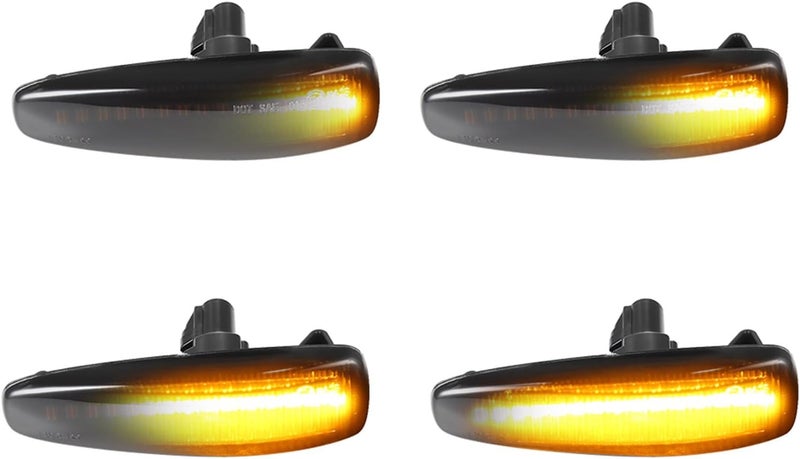 QASULER Dynamic Fender Side Marker Turn Signal Lights - Image 3