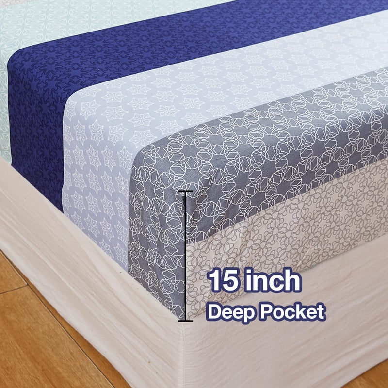 جي اس دي ورقة مخطط JSD مجموعة كاملة الحجم 4 قطعة ورقة ميكروفيات طباعة ناعمة - Image 3