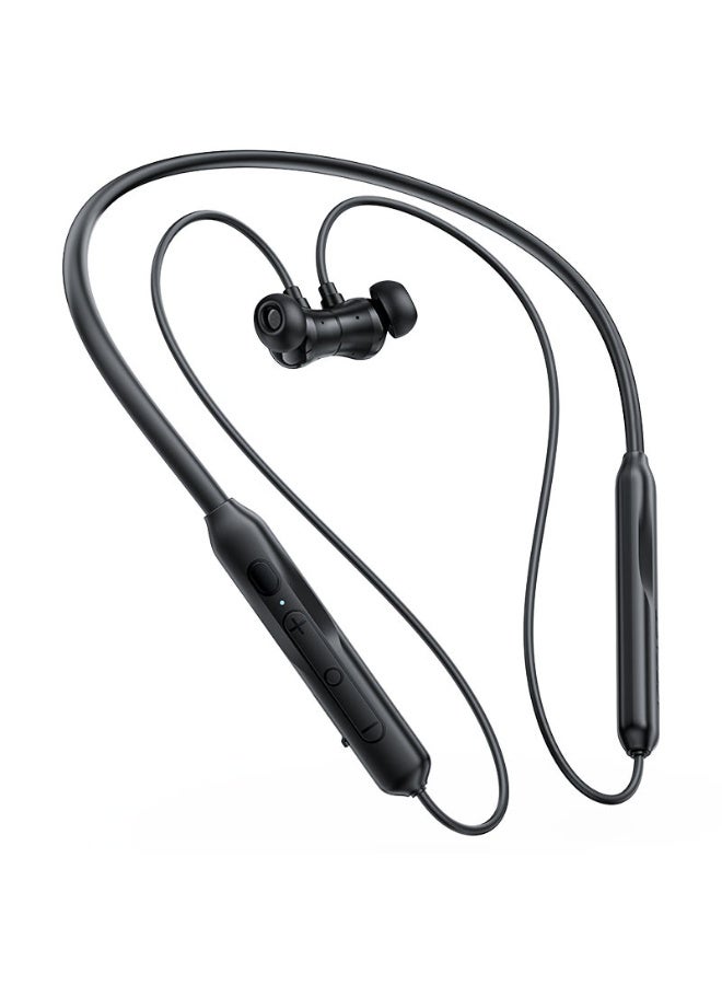ACEFAST In-Ear Bluetooth Neckband Earphones N3, 60 hours of Music Playback Time, Active Noise Cancelling, IPX4 Waterproof  - Black - Image 4