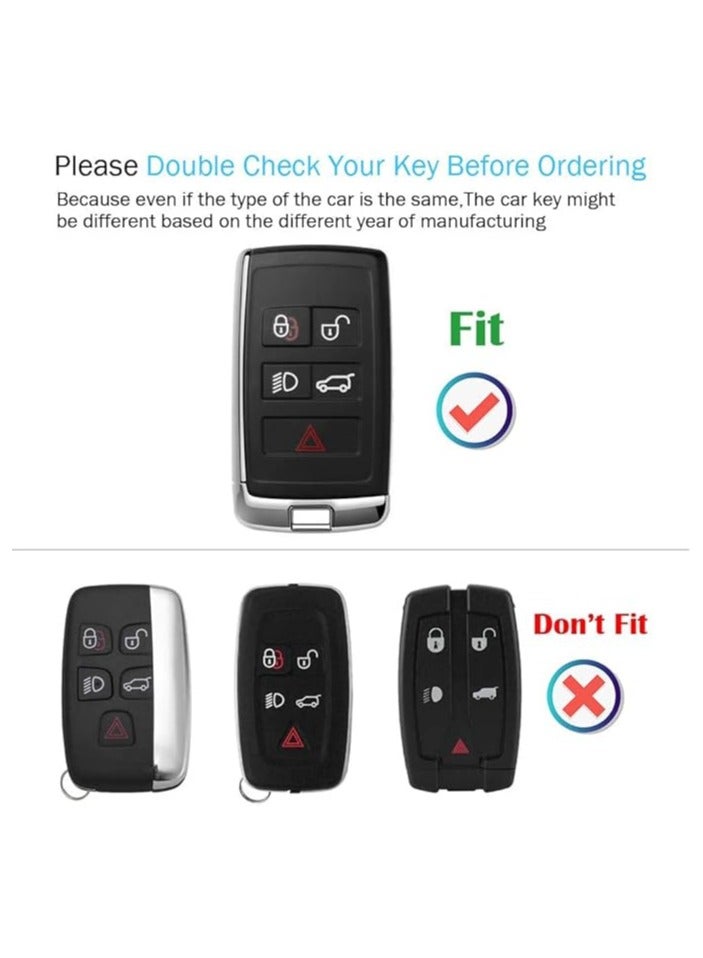Land Rover Key Fob Cover, TPU Car Key Protector with Keychain for Vogue, Range Rover, Discovery, Sport Car Accessories - Image 4