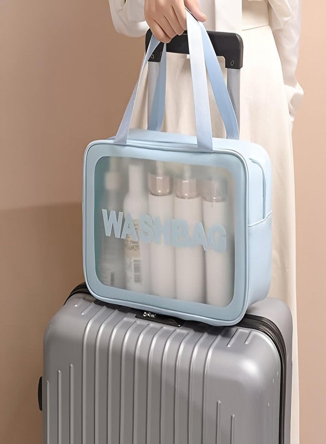 ABTER Portable Makeup & Toiletries Organizer - Travel Cosmetic Bag for Women, Bathroom Storage Pouch, Ideal for Makeup, Skincare, and Toiletries - Image 5