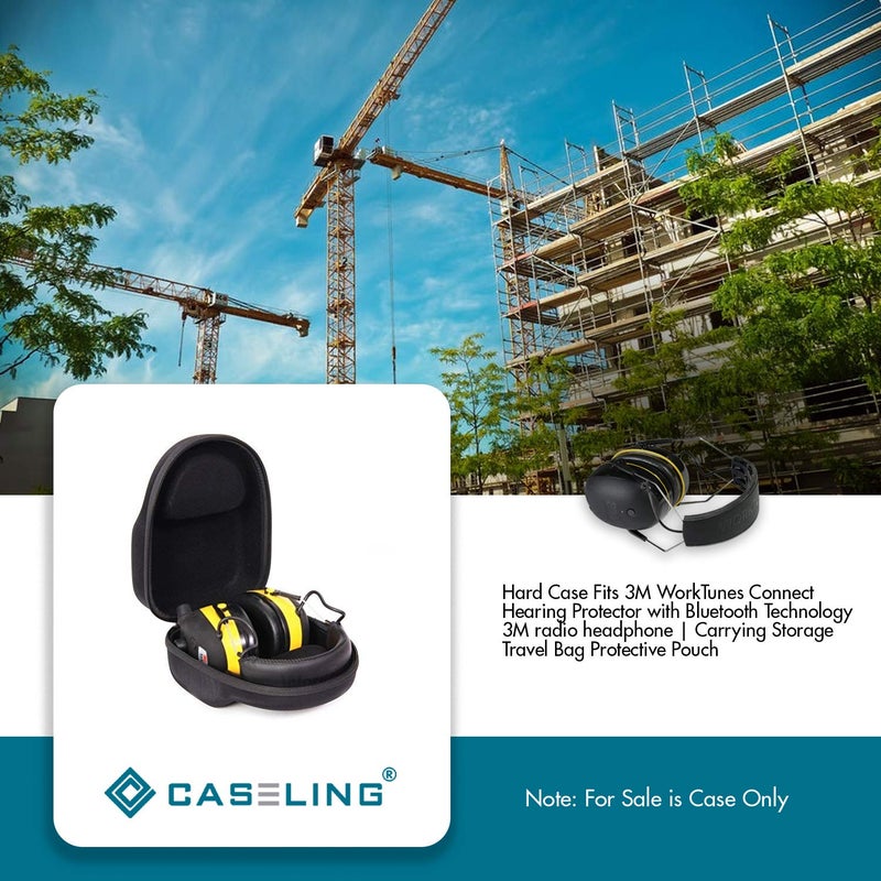 Caseling حافظة صلبة من كاسلينج تناسب واقي السمع 3M WorkTunes Connect (حافظة فقط) - Image 5