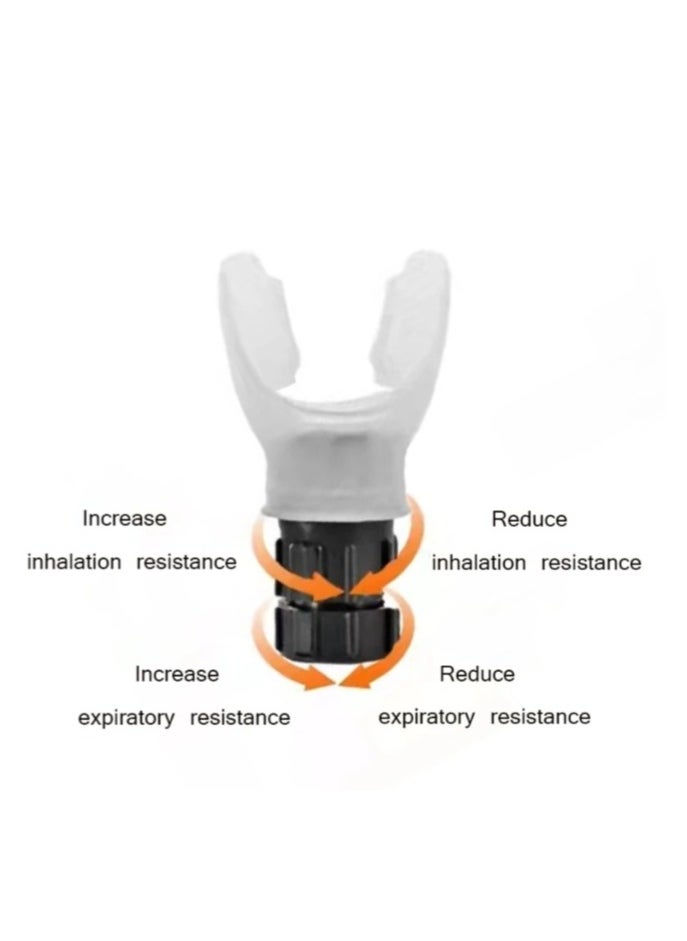 Generic - Lung Exerciser Expander, Lung Breathing Exerciser, Silicone Deep Breathing Exerciser, Increase Lung Capacity, Improve Sleep - Image 1