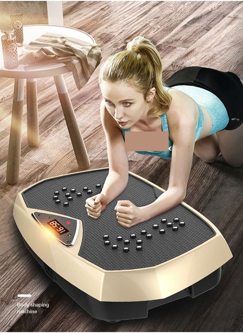 Sharpdo Vibration Plate Exercise Machine Whole Body Vibration Machine for Home Fitness w/Loop Bands, Home Workout Equipment for Weight Loss, Toning & Wellness  - Image 2