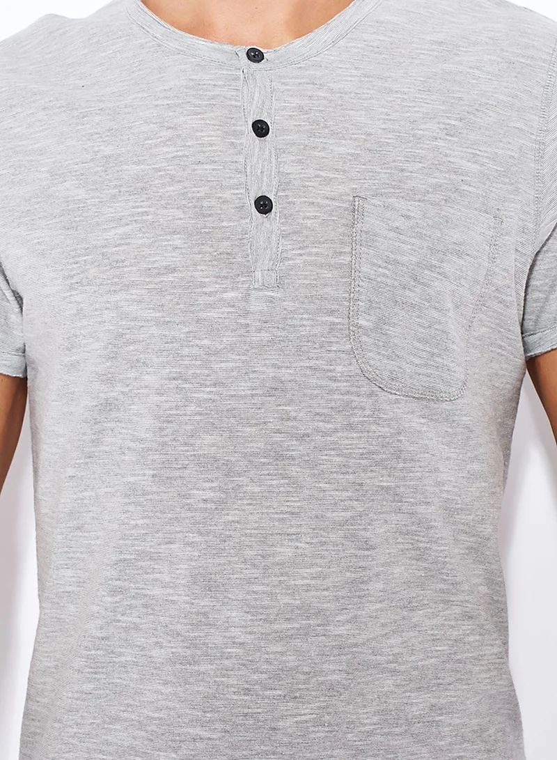 JACK & JONES Granddad T-Shirt