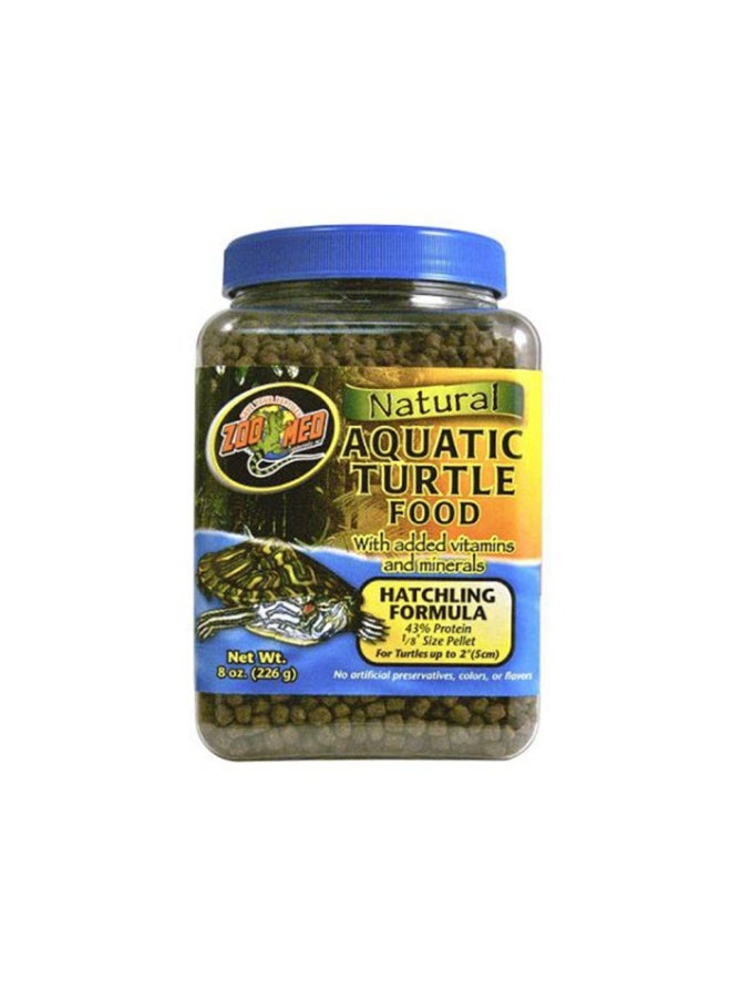 Zoo Med Natural Aquatic Turtle Food - Hatchling Formula 7.5 oz