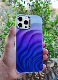 Iphone 12 Pro Max 3D Protective Case for , Fashion and Unique Design Shockproof, Gloss and Super Soft Design, Compatible with Iphone 12 Pro Max - Purple