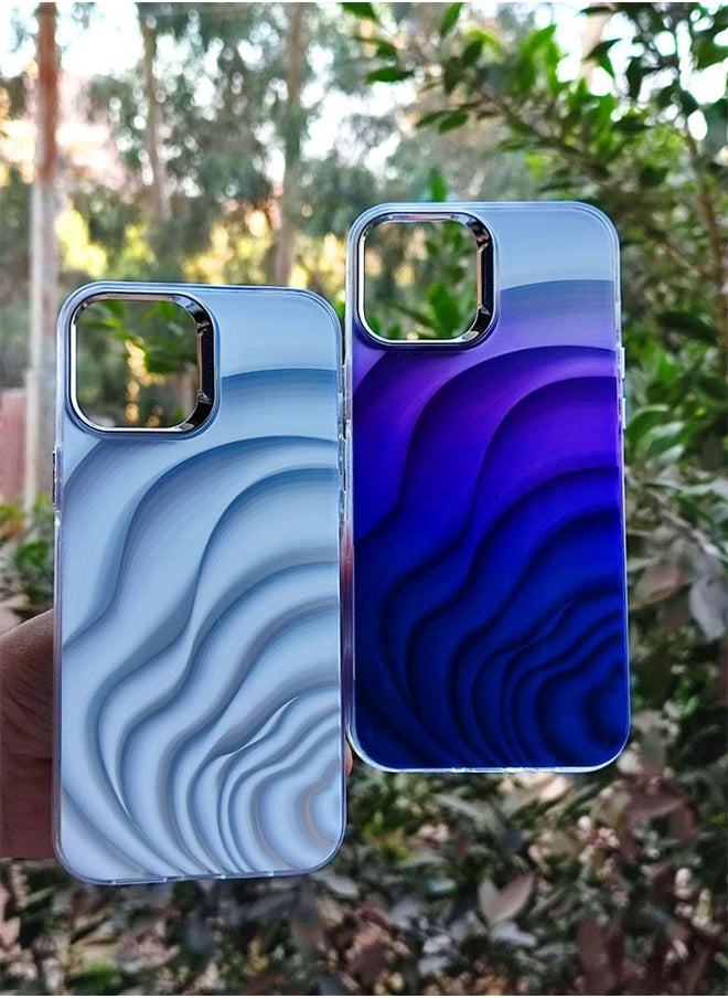 Generic - Iphone 12 Pro Max 3D Protective Case for , Fashion and Unique Design Shockproof, Gloss and Super Soft Design, Compatible with Iphone 12 Pro Max - Purple - Image 1