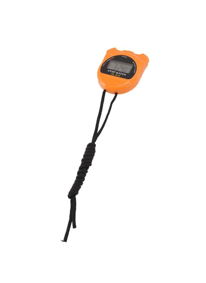Thoraya - Referee Digital Stop Watch Timer Waterproof Multi Functions 140mAh Sports Stopwatch Timer for Running Racing Yellow - Image 1