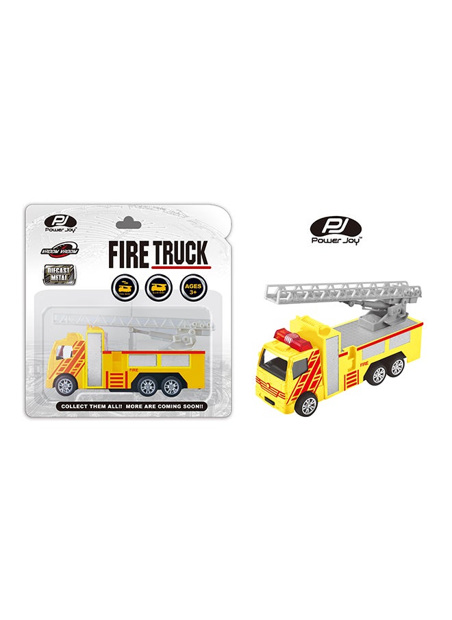 Power Joy - Diecast Dubai Firetruck 1 Pc - Image 1