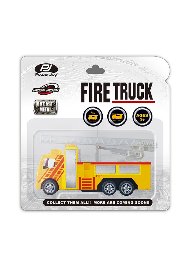 Power Joy - Diecast Dubai Firetruck 1 Pc - Image 1