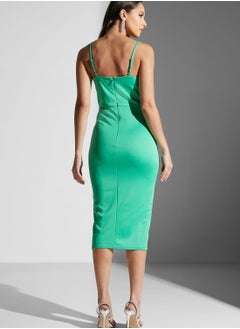 Chi-Chi London Strappy Front Slit Dress  - Image 2