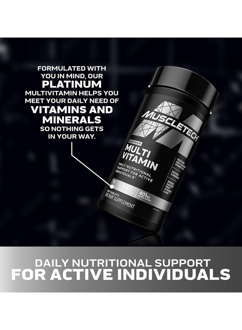 MuscleTech Platinum Multi Vitamin 90 Tablets - Image 4