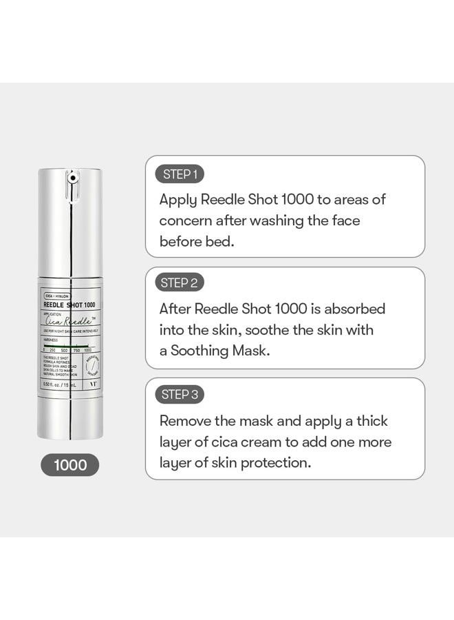 VT COSMETICS CICA Reedle Shot 1000 Essence 0.5fl oz(15ml) - Image 3