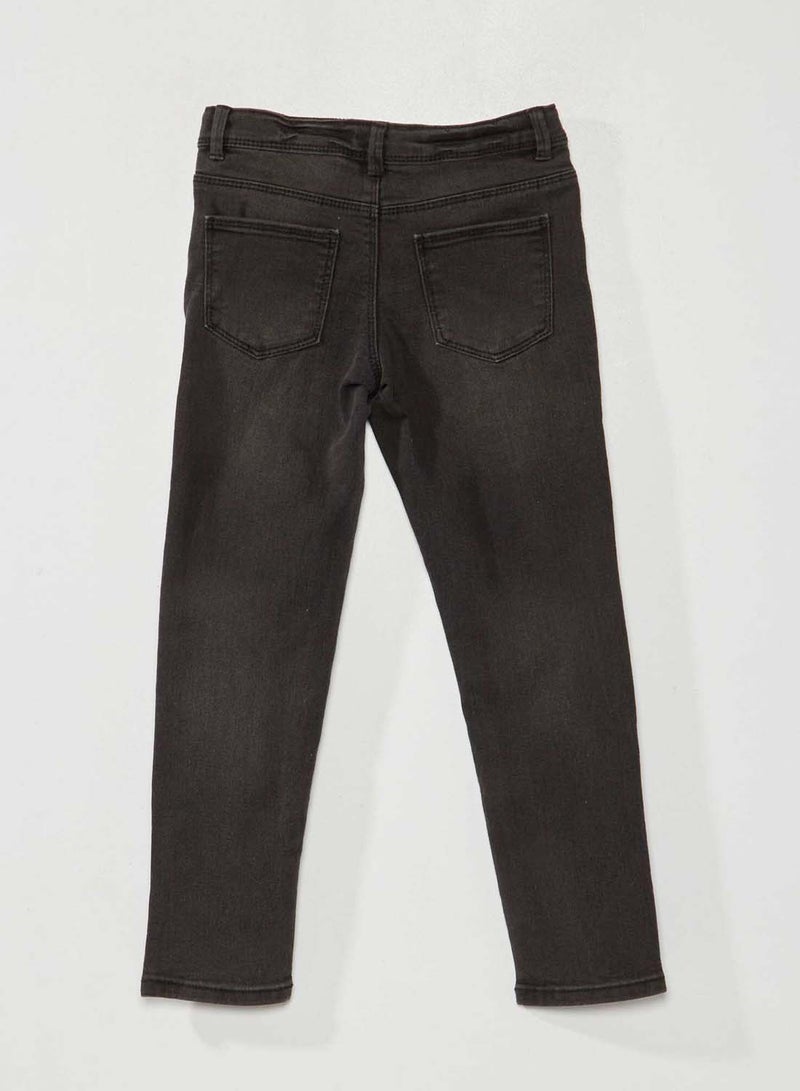 Kiabi slim-fit-eco-design-jeans-black - Image 2