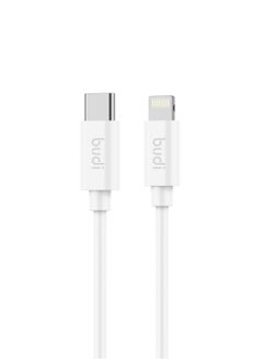 budi USB Type-C to Lightning Cable,  PD Sync and Charging 1M Cable, 195W  - Image 3