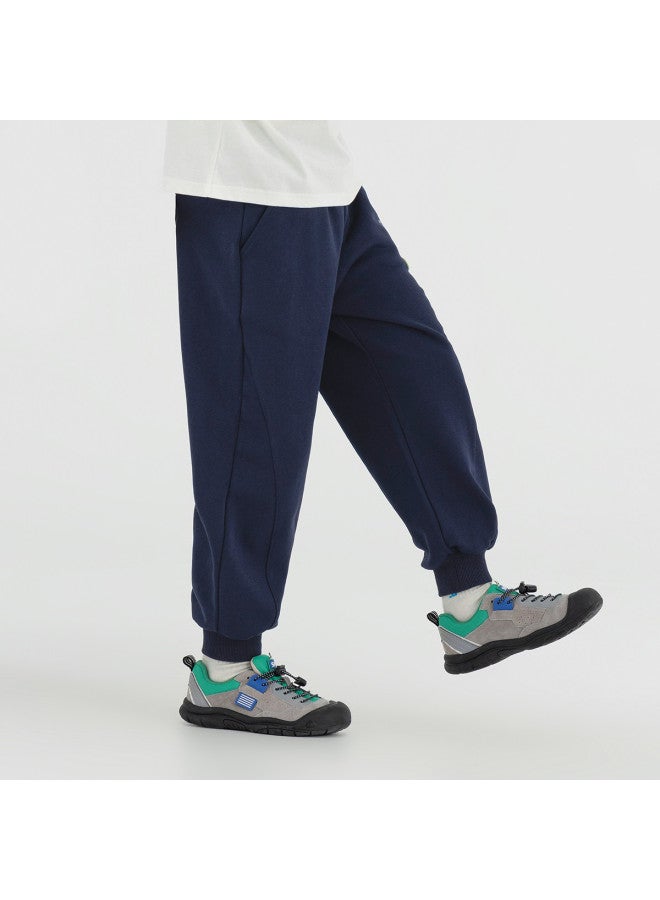 BOY سروال بقلنسوة مع طباعة دب ممتعة، أسلوب جديد ربيع/خريف 2025، سراويل غير رسمية ناعمة ومريحة للأطفال - Image 4