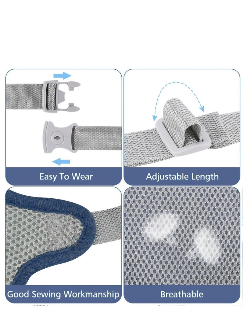 Bebiland Toddler Harness Leash, Anti Lost Wrist Link, Cute Dinosaur Child Safety Rope, Foldable Child Leash Baby Walking Wristband Assistant Strap Belt Hold Baby Boys Girls Close While Walking (Blue)  - Image 4