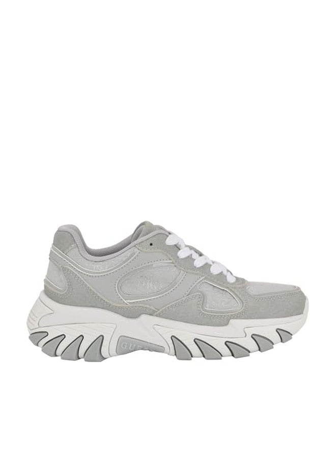 Guess Women's Norina Sneaker, Light Grey 051, 7.5 - Image 1