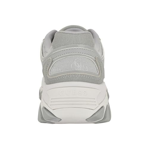 Guess Women's Norina Sneaker, Light Grey 051, 7.5 - Image 3