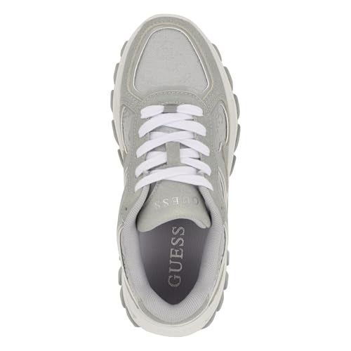 Guess Women's Norina Sneaker, Light Grey 051, 7.5 - Image 2