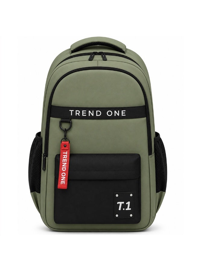 20 Inch School Backpack for Boys and Girls, Multi-Compartment, Multiple Zipper Compartments, Side Mesh Bottle Pockets and Carry Handle 50H*33.5W*15.5D CM