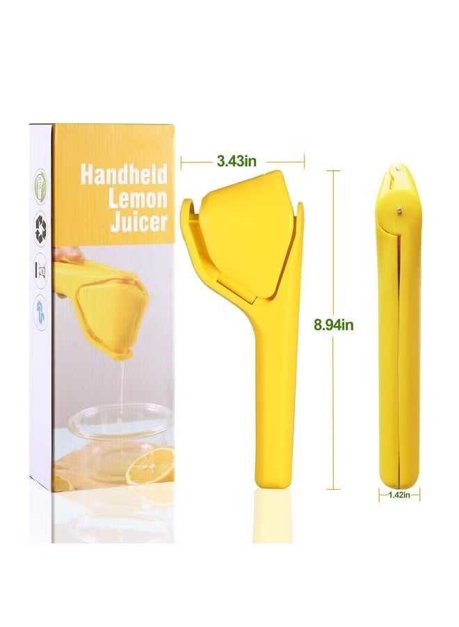 HOMESTAR Lemon Squeezer, Effective Squeezing Juice Press, Easy-to-Use, Sturdy Flat Manual Lemon Juicer, Lime Squeezer, Citrus Juice Presser, to Squeeze Lemons, Limes, Citrus, oranges And Other Fruits - Image 2