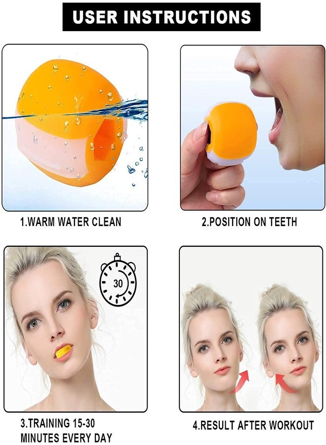 Ritmo Jawline Exerciser, Slim and Lean Your Face, Redefine Your Jawline, Face & Neck Toner | Jaw Exerciser with Carrying Case - Image 5