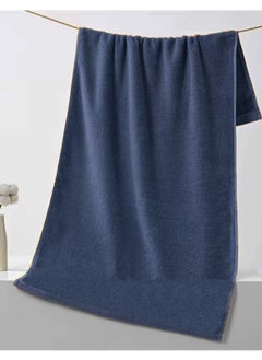 MAXQON Pack Of 2 - Bath Towel - 100% Cotton 600 GSM Large Size (70x140cm) Highly Absorbent And Super Durable , Color Dark Blue  - Image 3