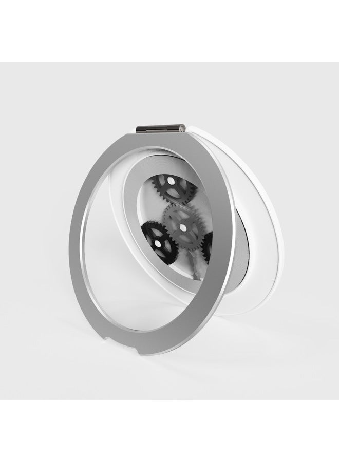 X12 Star Wheel Rotating Stand 360 Lazy Desktop Adjustable Ring Buckle Portable Live Phone Stand-Color:Black-Style:X12 Star Wheel Bracket (self-adhesive)  - Image 2