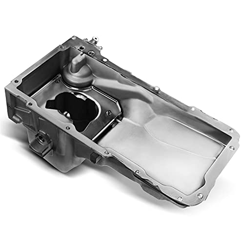 YHTAUTO Engine Oil Pan and Drain Plug Replacement for Chevrolet Silverado Suburban Express Tahoe GMC Sierra Yukon Cadillac - Image 1