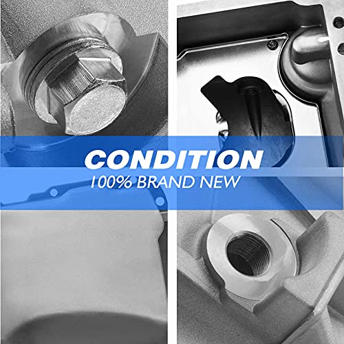 YHTAUTO Engine Oil Pan and Drain Plug Replacement for Chevrolet Silverado Suburban Express Tahoe GMC Sierra Yukon Cadillac - Image 5