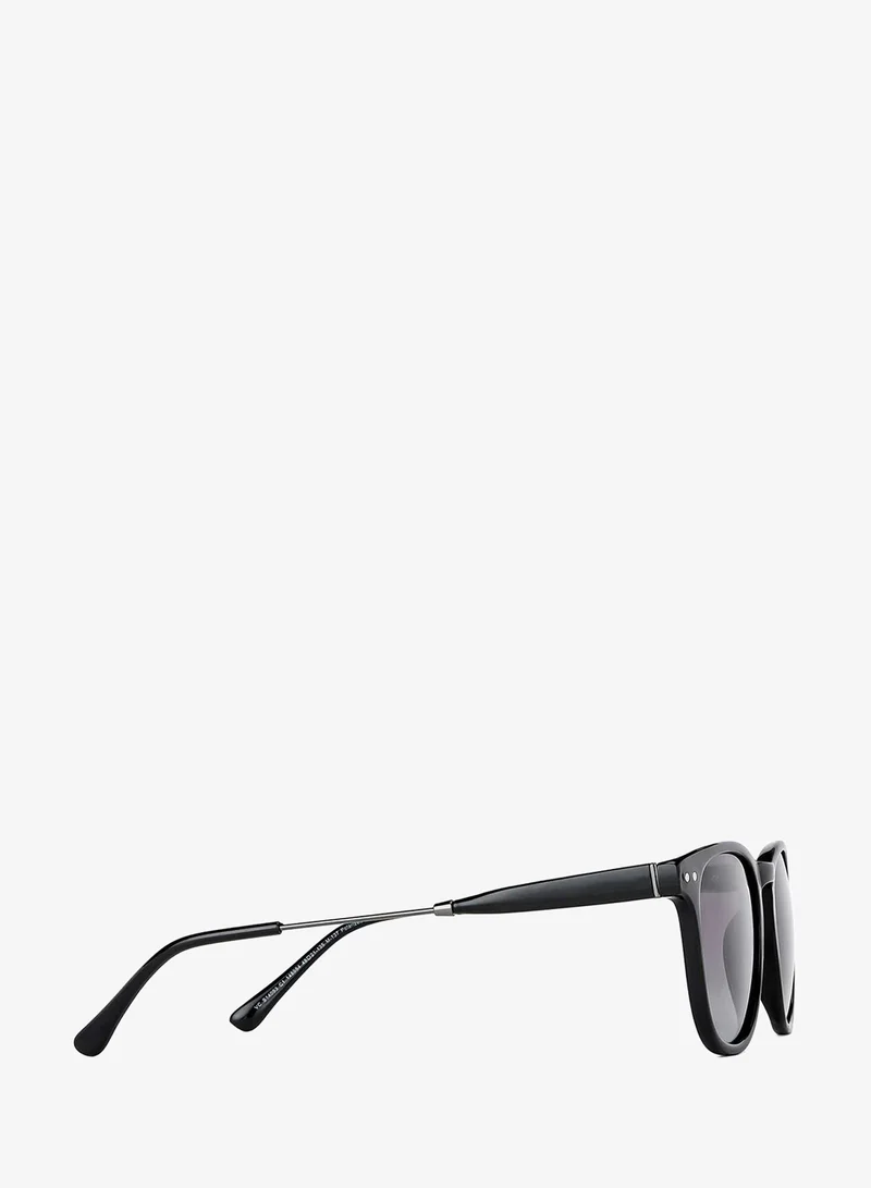 Vincent Chase  VINCENT CHASE EYEWEAR Unisex Round Sunglasses Grey Frame Grey Lens (Medium) - Pack of 1  | Best Price UAE
