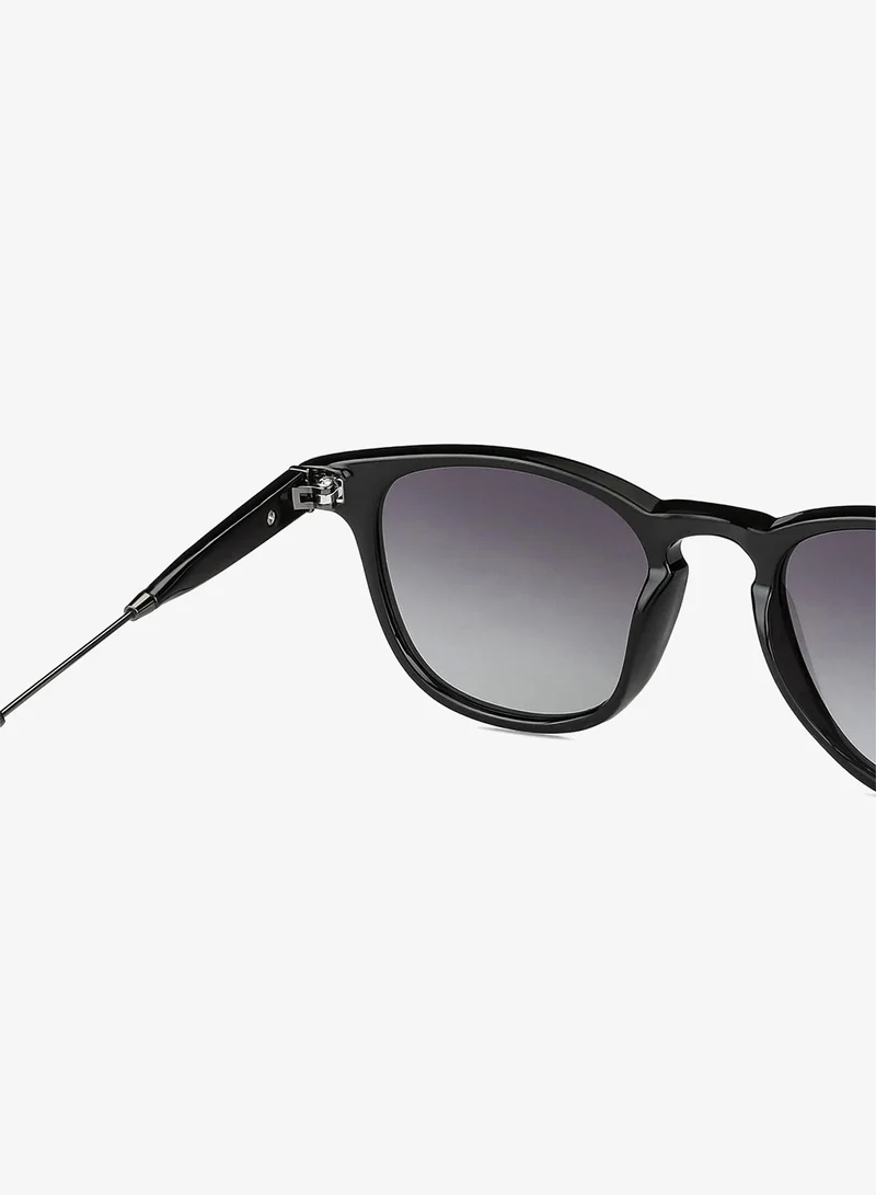 Vincent Chase  VINCENT CHASE EYEWEAR Unisex Round Sunglasses Grey Frame Grey Lens (Medium) - Pack of 1  | Best Price UAE