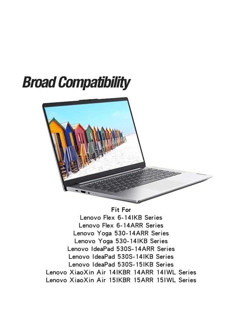 Terabyte بطارية لابتوب 7.68 فولت 45 واط ساعة 5928 مللي أمبير L17C4PB0 متوافقة مع لينوفو فليكس 6-14ARR 6-14IKB آيديا باد 530S-14IKB 530S-14ARR 530S-15IKB يوغا 530-14ARR 530-14IKB - Image 3