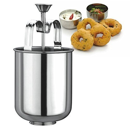 Emergity Stainless Steel Medu vada Maker Machine for Home Mendu WADA Maker Donut Maker for Home - Image 3