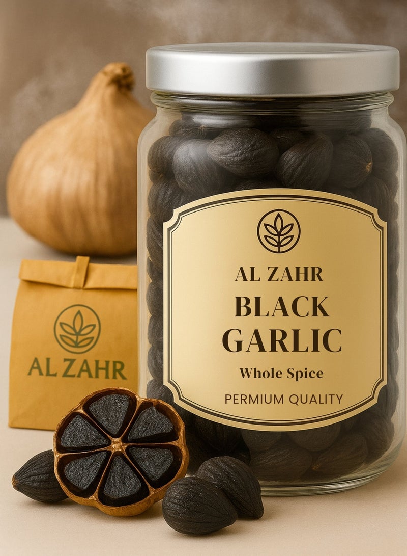 Zahr Black Garlic – 100% Pure & Natural Aged Garlic | Hand-Sorted High-Grade Whole Dried Black Garlic Bulbs for Gardening, Horticulture, Potpourri & Aromatic Herbal Use - Image 1