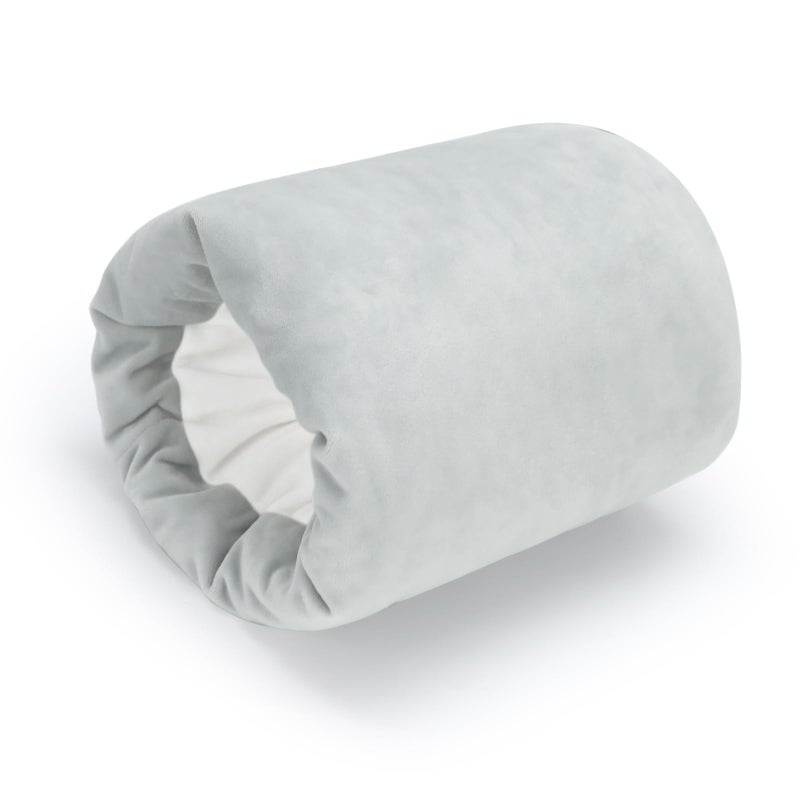 KAKIBLIN Baby Feeding Arm PillowBaby Nursing Arm Breastfeeding Pillows Support for Newborn Mom and BabiesPortable and WashableErgonomic Nursing arm Pillow for Feeding NewbornGray