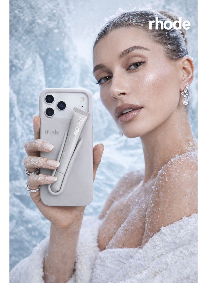 رود حامل ملمّع شفاه سيليكون لهاتف آيفون 17 برو ماكس، كمّ/جراب لبلسم الشفاه يُلصق على الهاتف، حامل شفاه لاصق – غير مُعطّر - Image 3