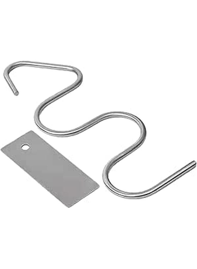 Stainless Steel Nut Butter Stirrer Portable Kitchen Mixing Tool for Smooth Sauce Jam - Image 1