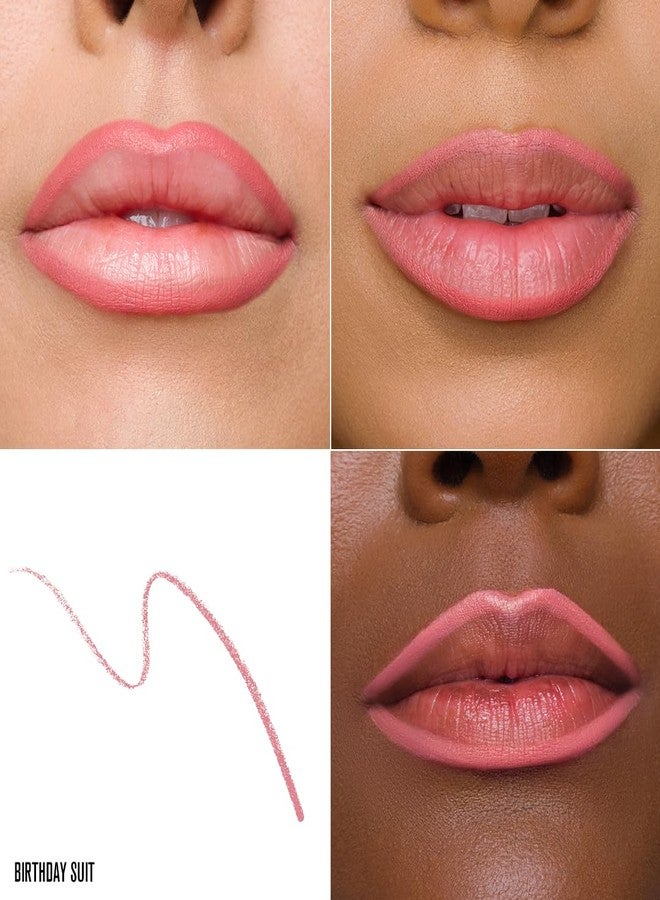 Jeffree Star Cosmetics Velour Lip Liner, Creamy Formula, Satin Finish, Long-Lasting, Peptide Complex, Mineral Oil-Free, Vegan & Cruelty-Free (Birthday Suit) - Image 4