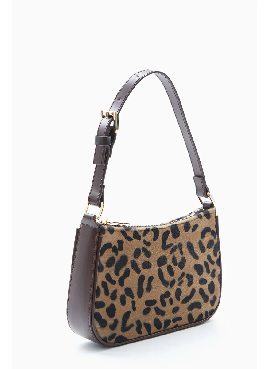 Wecre8 Leopard Print Shoulder Bag by WECRE8