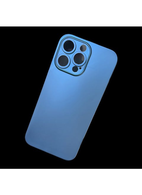 For Iphone14 Pro Max Phone Case Dirty-resistant For Apple All-inclusive Matt Pp Hard Case-Color:Blue (opp Hanging Bag Packaging Model Standard)-Applicable Model:For Iphone 16