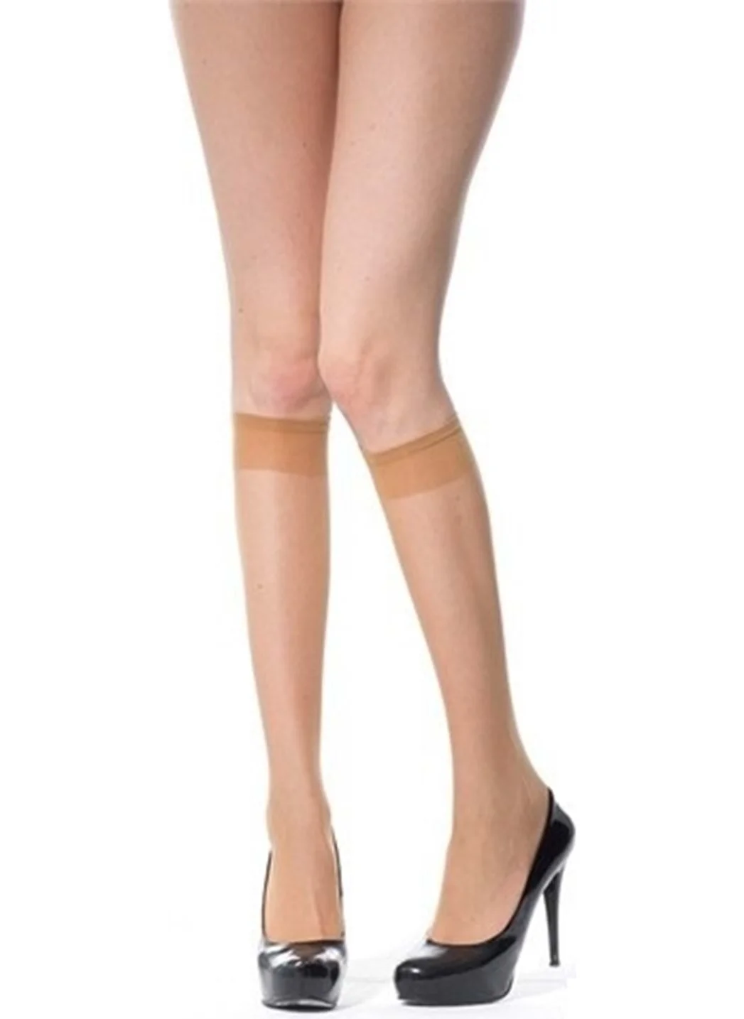 Müjde Good News 20 Den Thin Knee High Socks 3 Pieces - 57 Ten