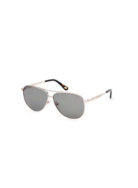 Metal Pilot Full Rim Women Polarized Sunglass
