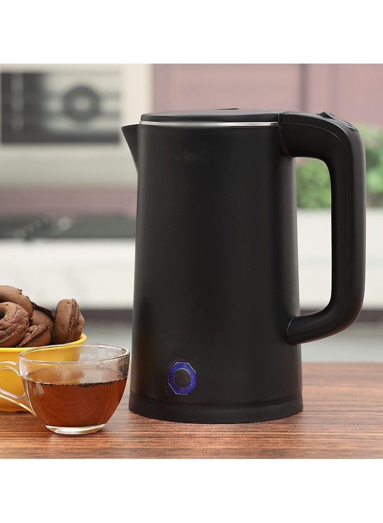 DANIM Electric Kettle With Durable Wall Cool Touch Body Boil Dry Protection Stainless Steel Seamless Inner  1.8L Double Wall Kettle Auto-Shut Off Boil Dry Protection 360 Rotational Base Power Indicator - Image 1